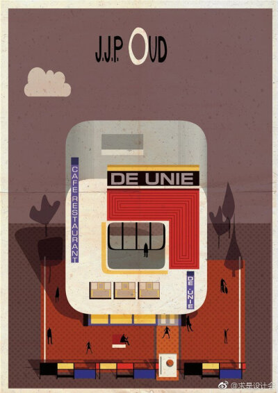 经典建筑字母表 by Federico Babina。#求是设计会#