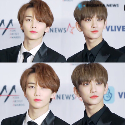 知汉.
Joshua&Jeonghan.