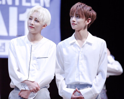 知汉.
Joshua&Jeonghan.