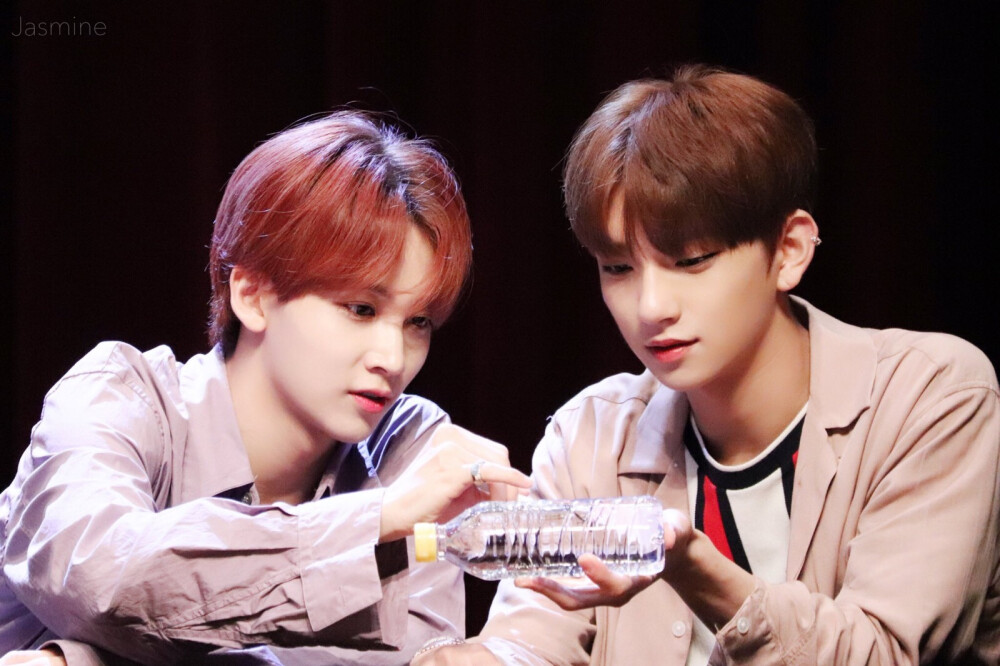 知汉.
Joshua&Jeonghan.