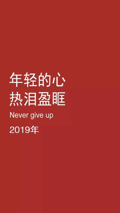 新年壁纸2019 新的一年加油鸭！