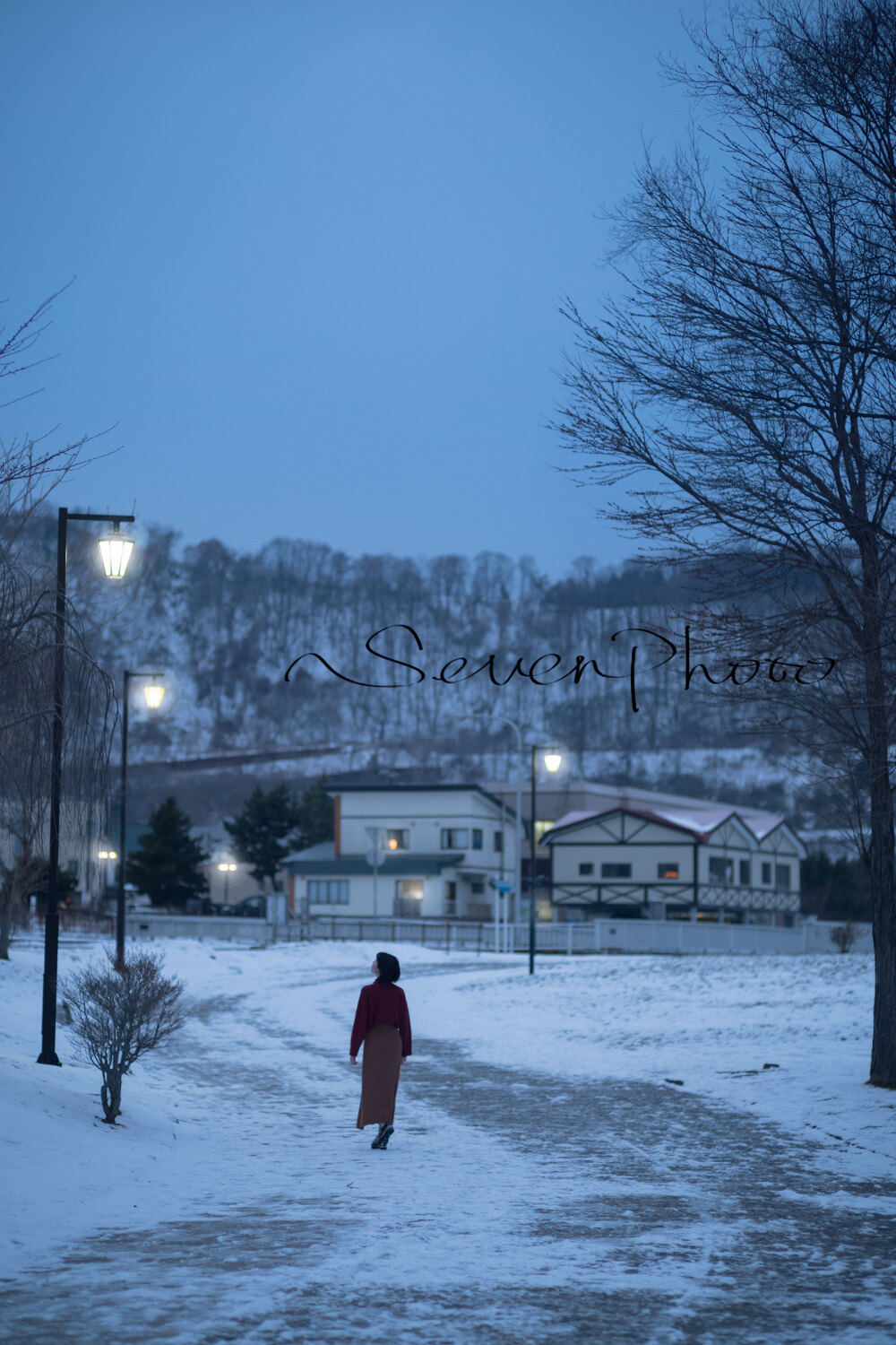 多少次在山间等着大雪，多少次沿着铁路去追逐黄昏，拐过一片如同世界尽头的雪原，到世代经营的居酒屋喝一杯烫口的抹茶，听着相亲相爱的老夫妇窃窃私语，在那里盘算去富良野、去钏路，看流冰在夕阳下闪闪发亮。多少次离开大路转向深深不知踪影的小径，站在被白雪覆盖的小小童话房子边，看大海在屋后自然而然地翻滚。一颗心因为满足而涨得难以呼吸，因为疲倦而沉沉带着凉意，因为快乐而飞得不知去向。