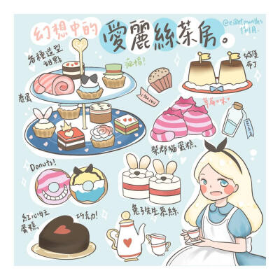 美食手帐素材 ins:ei8htmonths