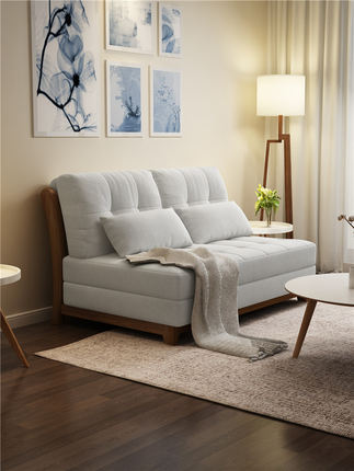 沙发床多功能两用可折叠布艺客厅折叠小户型多功能木沙发床沙发