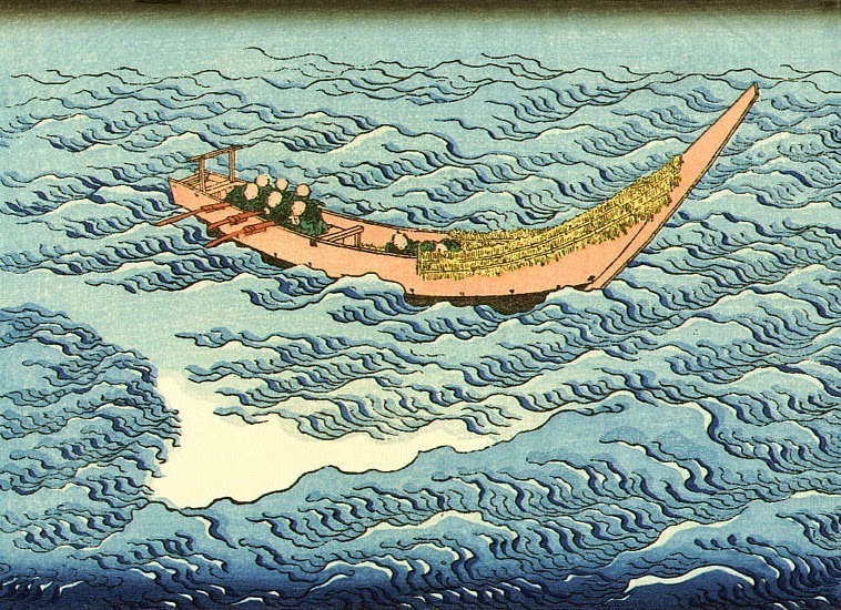 浪/葛饰北斋(Katsushika Hokusai)