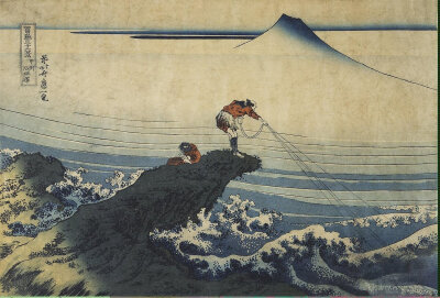 浪/葛饰北斋(Katsushika Hokusai)