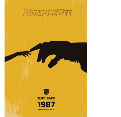 海报设计 · 大黄蜂