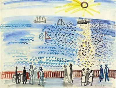 B-L-U-E Raoul Dufy (French, 1877 - 1953)French1877-1953