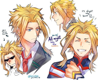 All Might ，他永远是我的英雄!!