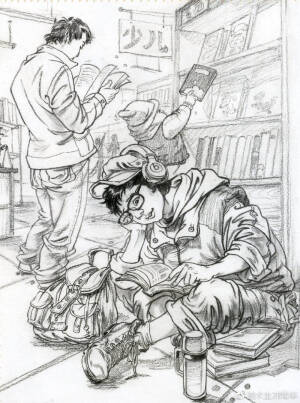 美院场景速写校考哦哦哦