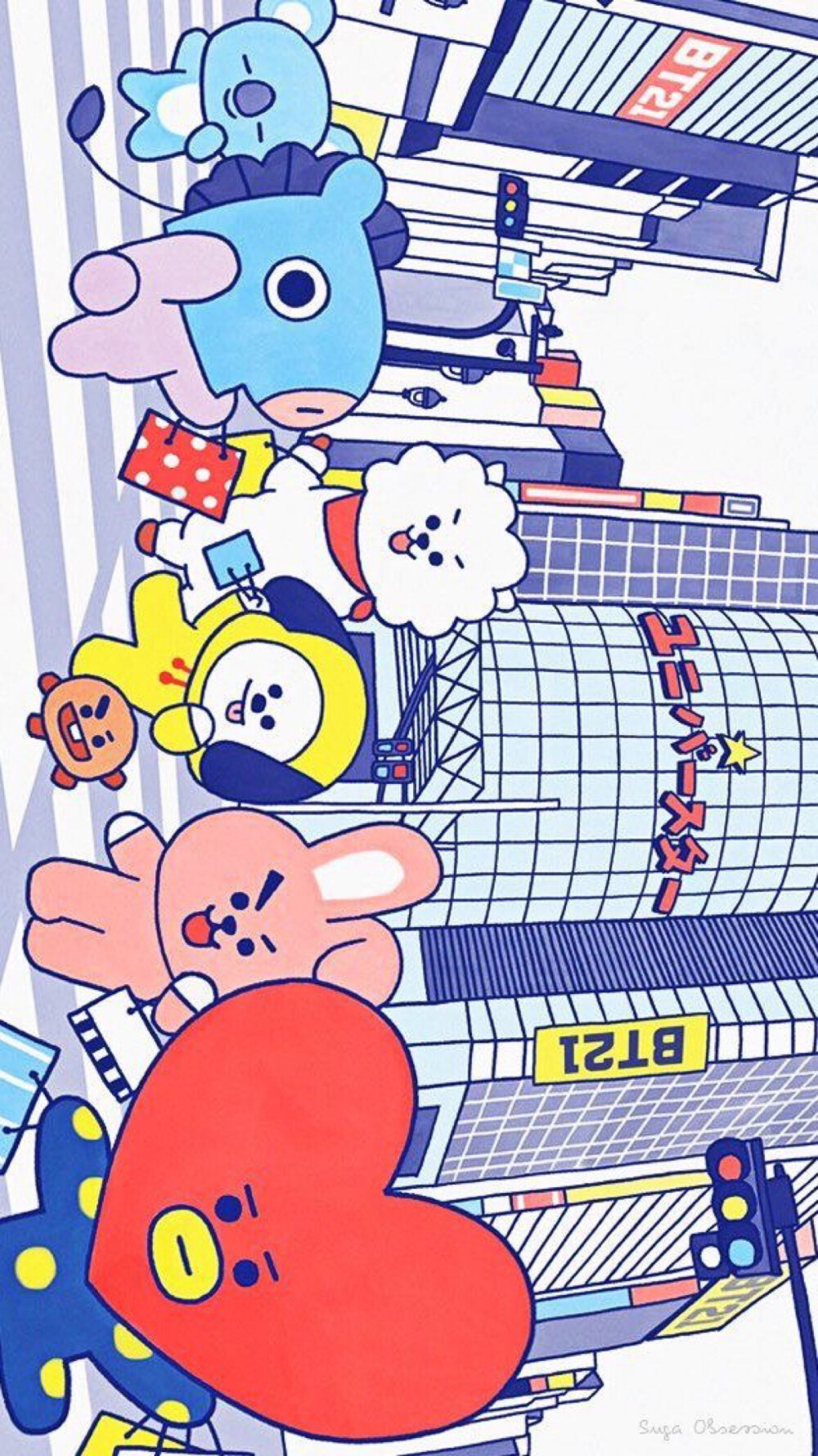 bt21 壁纸