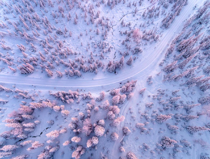  壁纸 雪景 天空 