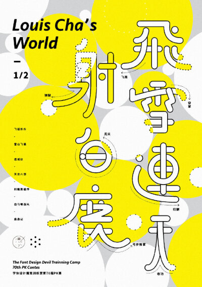 201918字体海报创意设计 (1)