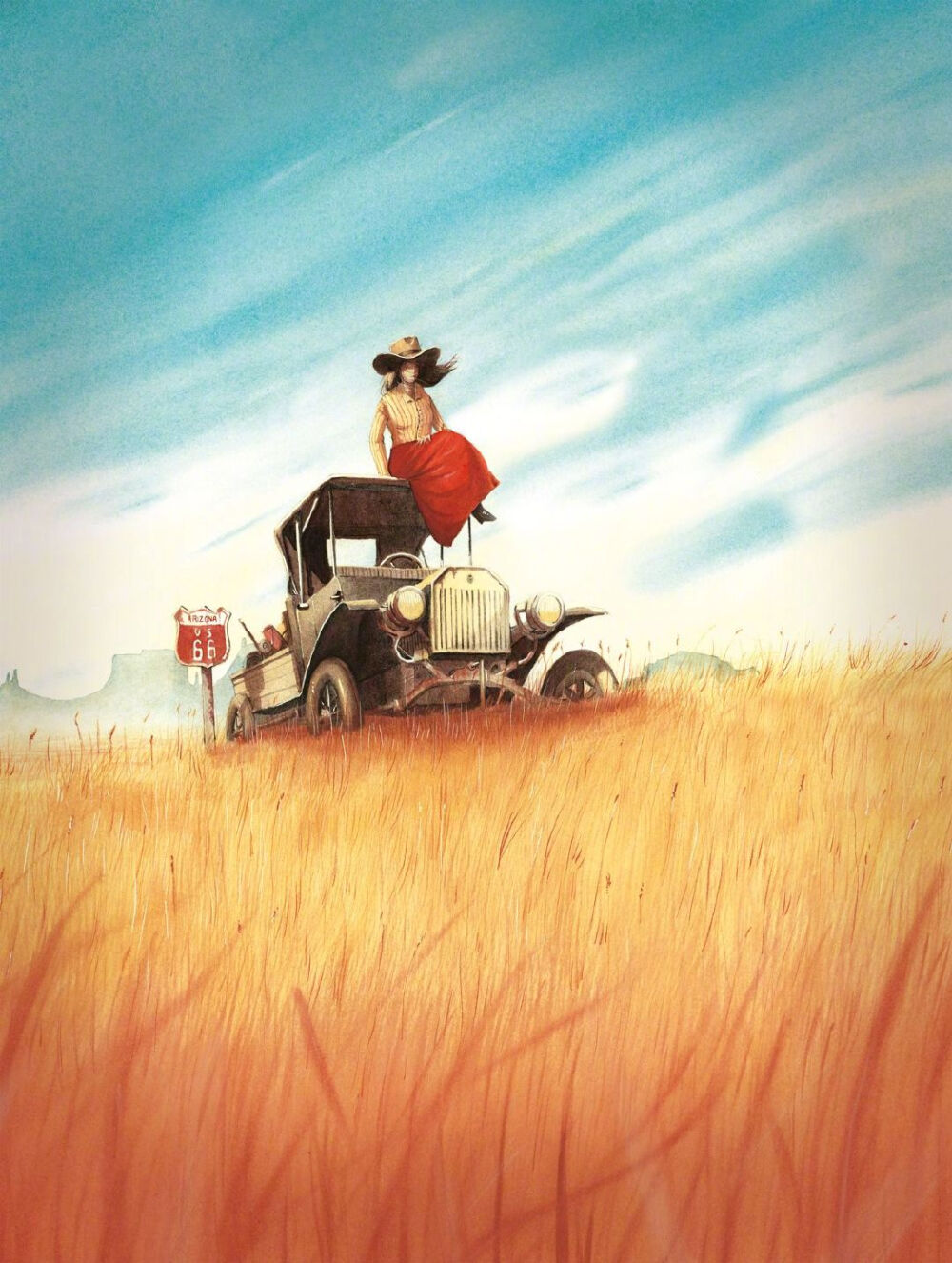 法国插画师 thibault prugne 绘画作品 | thibaultprugne.com