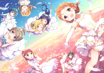 LoveLive！Sunshine！！[高海千歌/渡邊曜/櫻內梨子/國木田花丸/黑澤露比/津島善子/黑澤黛雅/小原鞠莉/松浦果南]