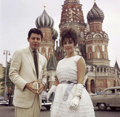 Eddie Fisher and Elizabeth Taylor
1961 in Moscow ​​​