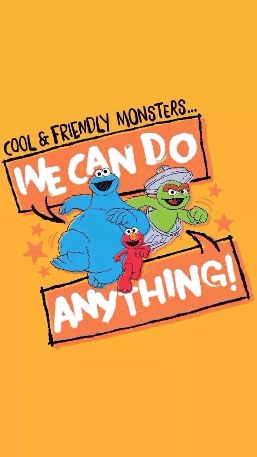 芝麻街壁纸 稀饭