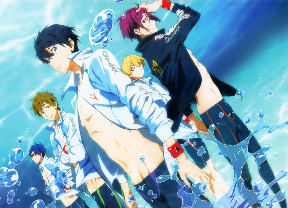 Free !男子游泳部