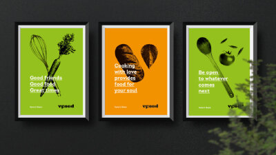 Vfood 品牌vi视觉形象设计 ​​​​