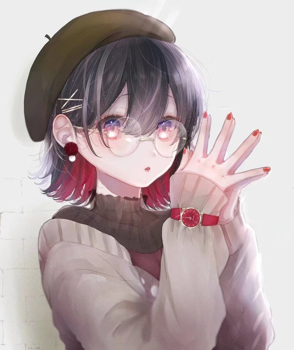 透明感.twi：@1ji9_1109 ​
动漫女头