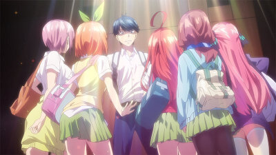 TV动画『五等分的花嫁』第1话先行画面+专访松冈祯丞：「個人的に！三玖なんですよ」