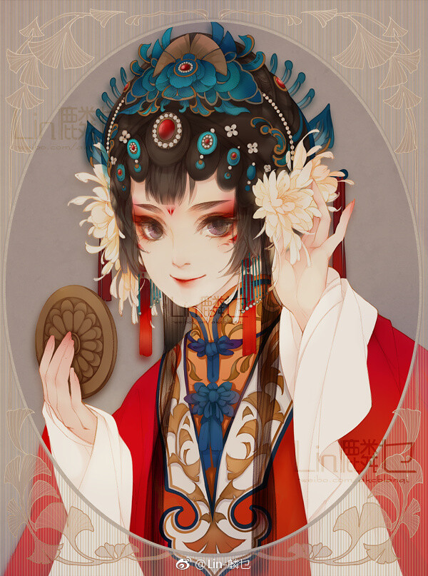 〔古风美人〕绘师：lin_麟乜