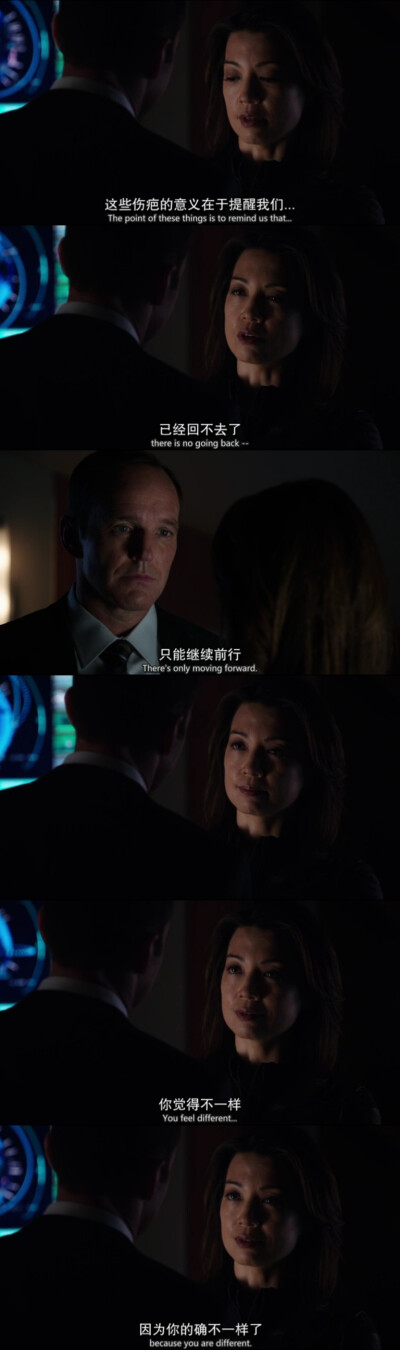 Agent of S.H.I.E.L.D Coulson and May