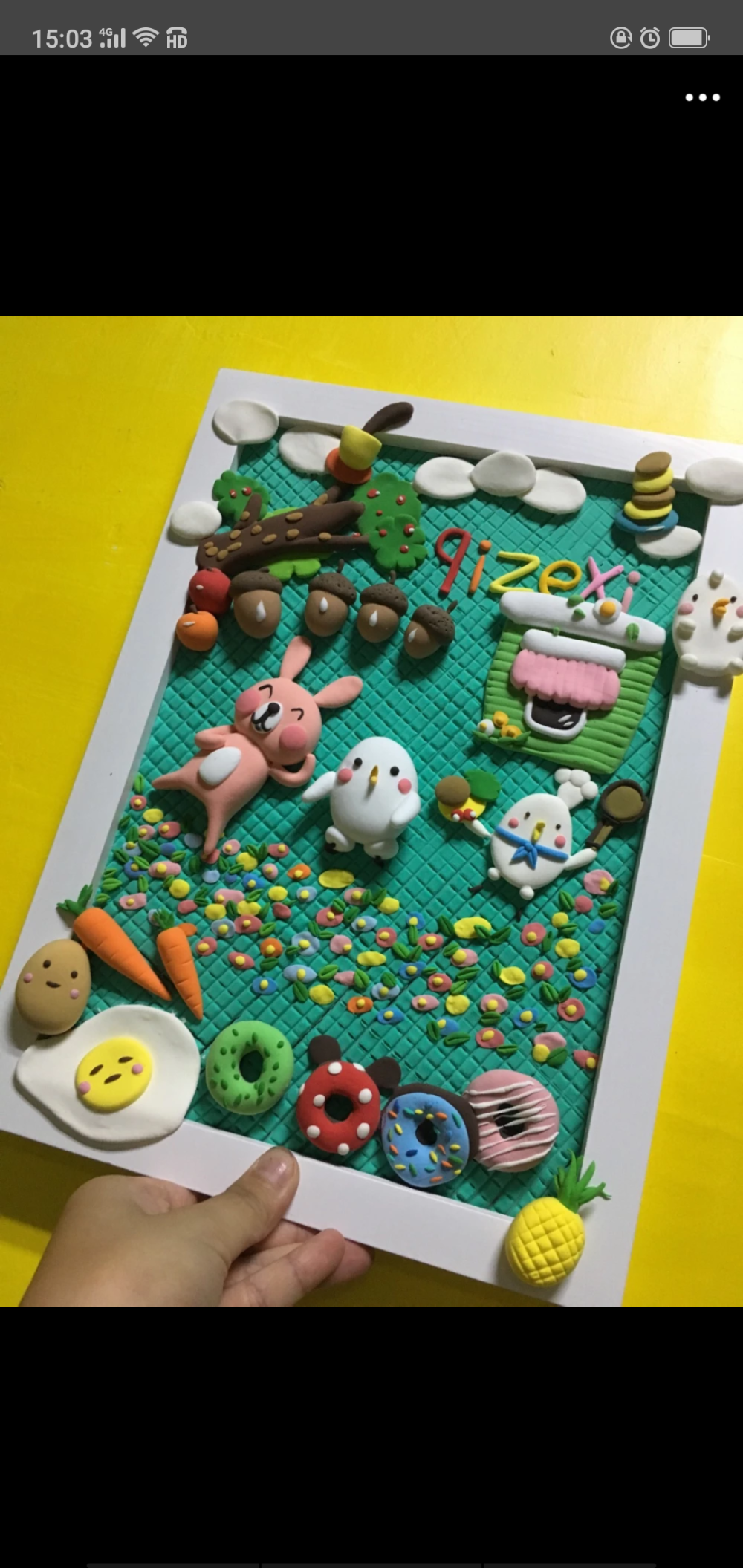 粘土画