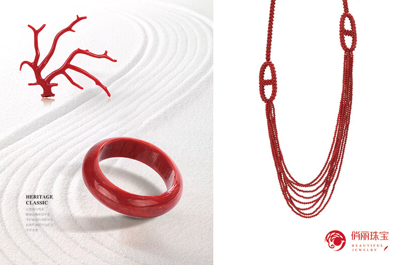 俏丽 珠宝 俏丽珠宝 俏丽红珊瑚 红珊瑚