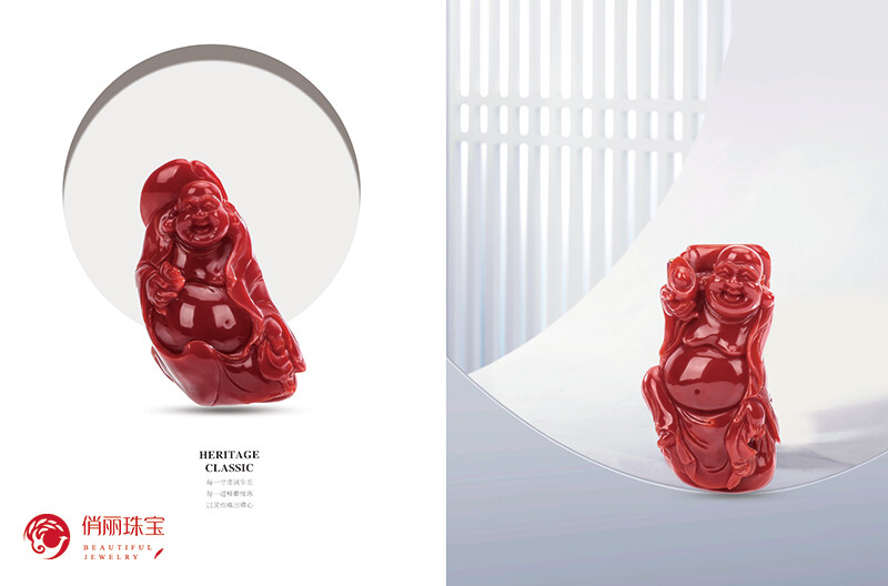 俏丽 珠宝 俏丽珠宝 俏丽红珊瑚 红珊瑚