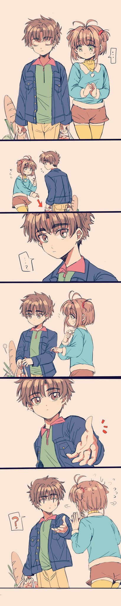 哈哈哈 好可爱 【转载/已授权】 作者推特 @kukubi_219 O网页链接 ​​​​