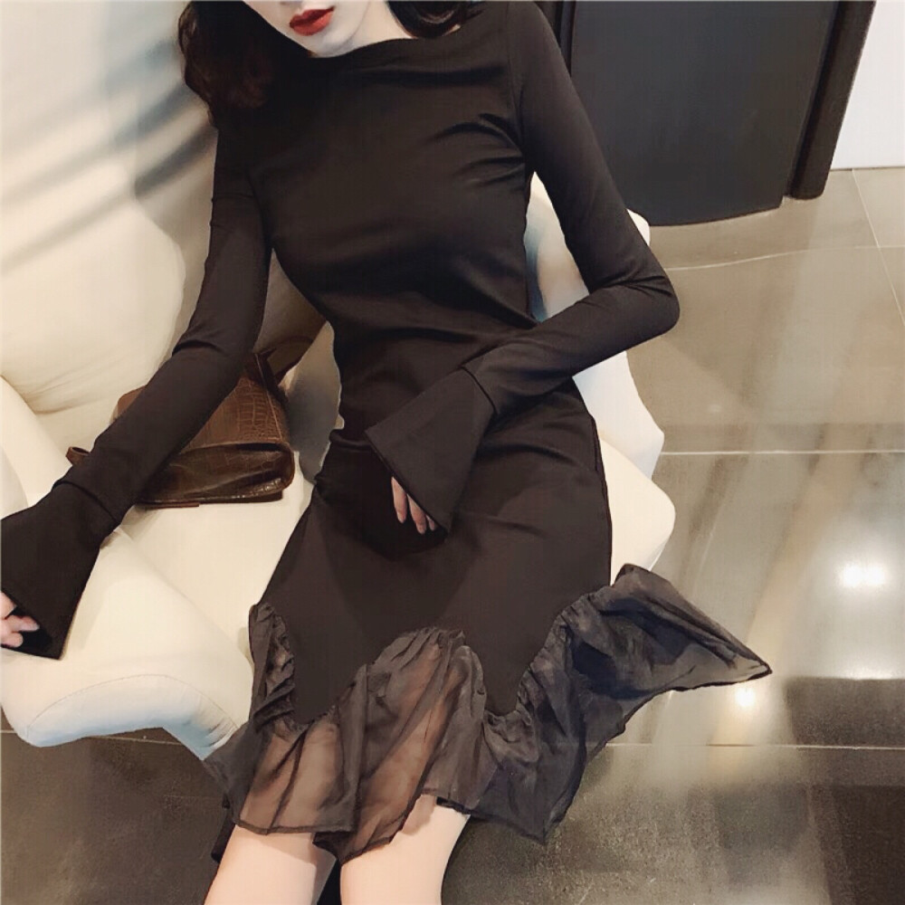 野洵下半身裙摆