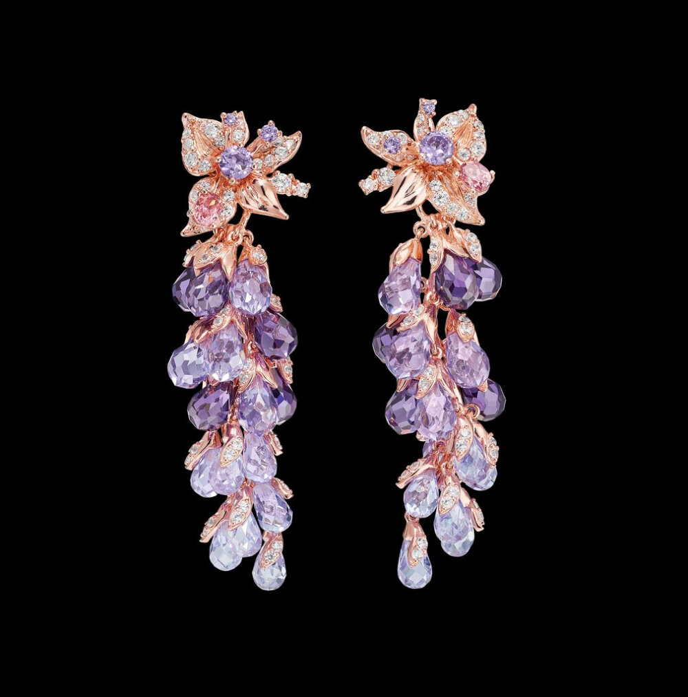 ANABELA CHAN . LONDON
Amethyst Coralbell Earrings