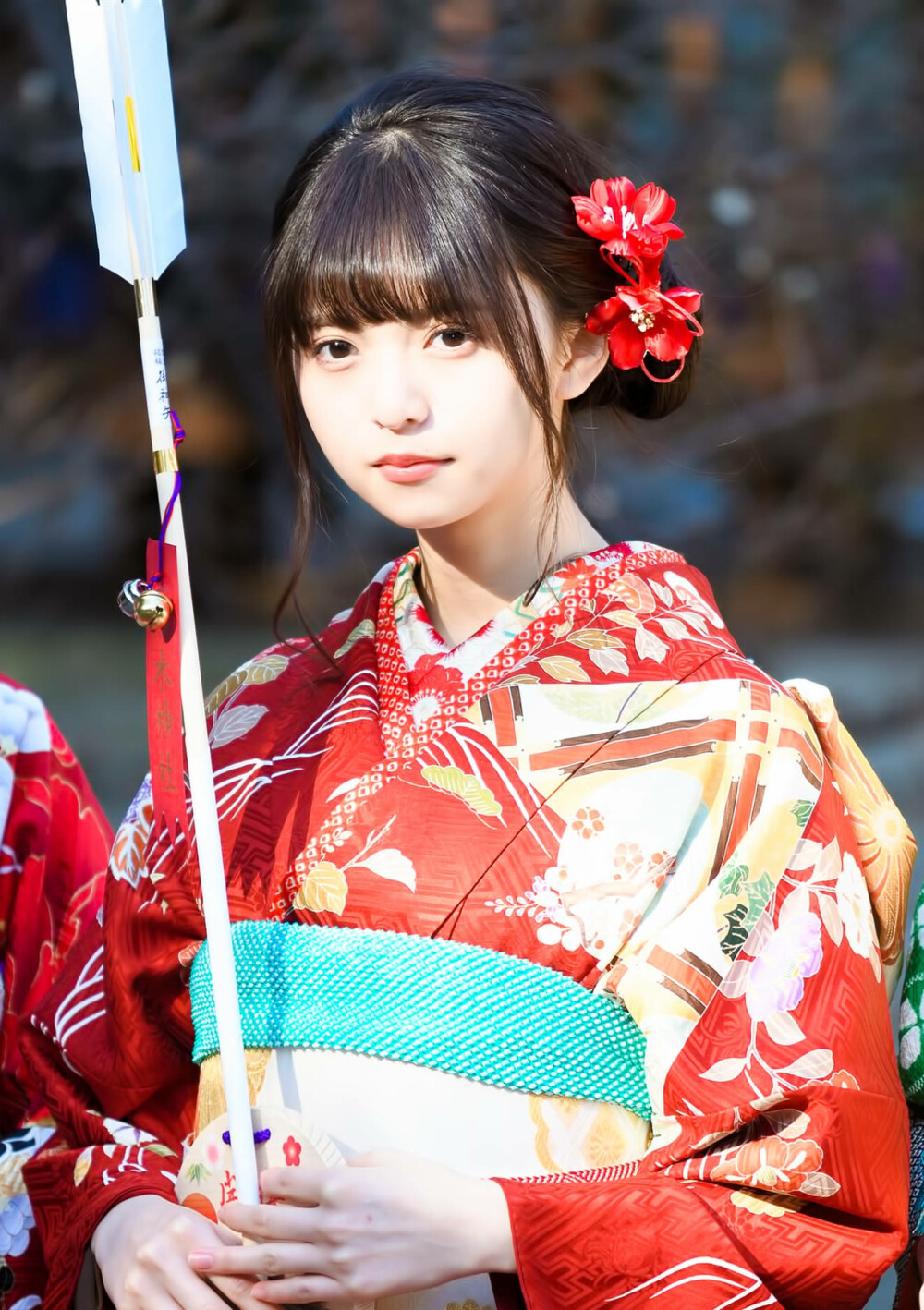 斋藤飞鸟 成人礼和服图