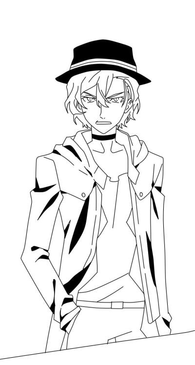 文豪野犬 中原中也
橡皮章素材 侵删