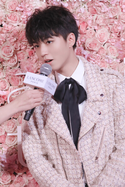 2019.1.12王俊凯参加兰蔻美丽人生发布会 cr.SUNLIGHT王俊凯日光站