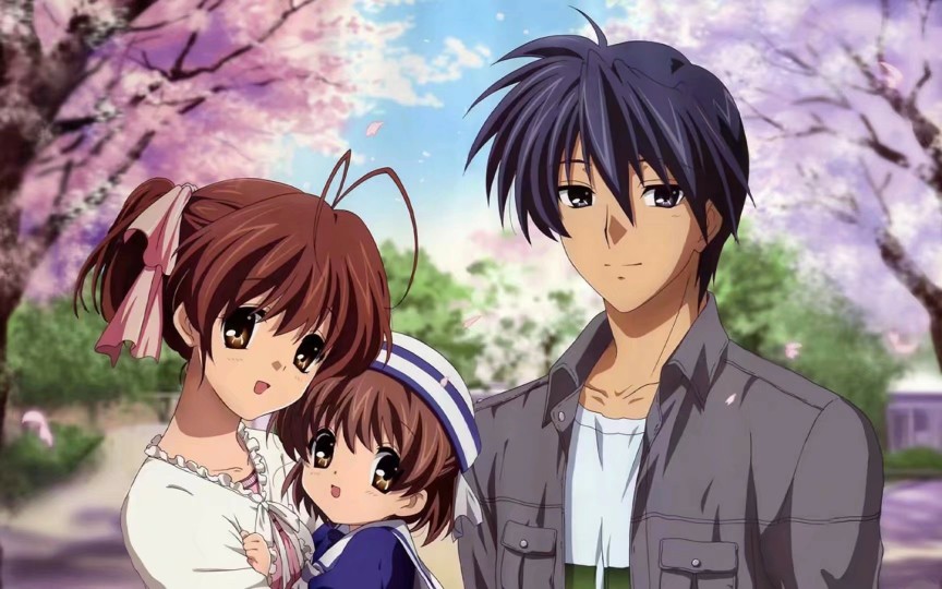 clannad
冈崎朋也 汐 古河渚