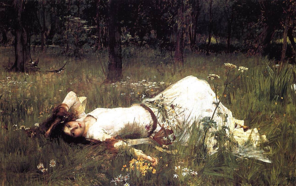 john william waterhouse
《ophelia》