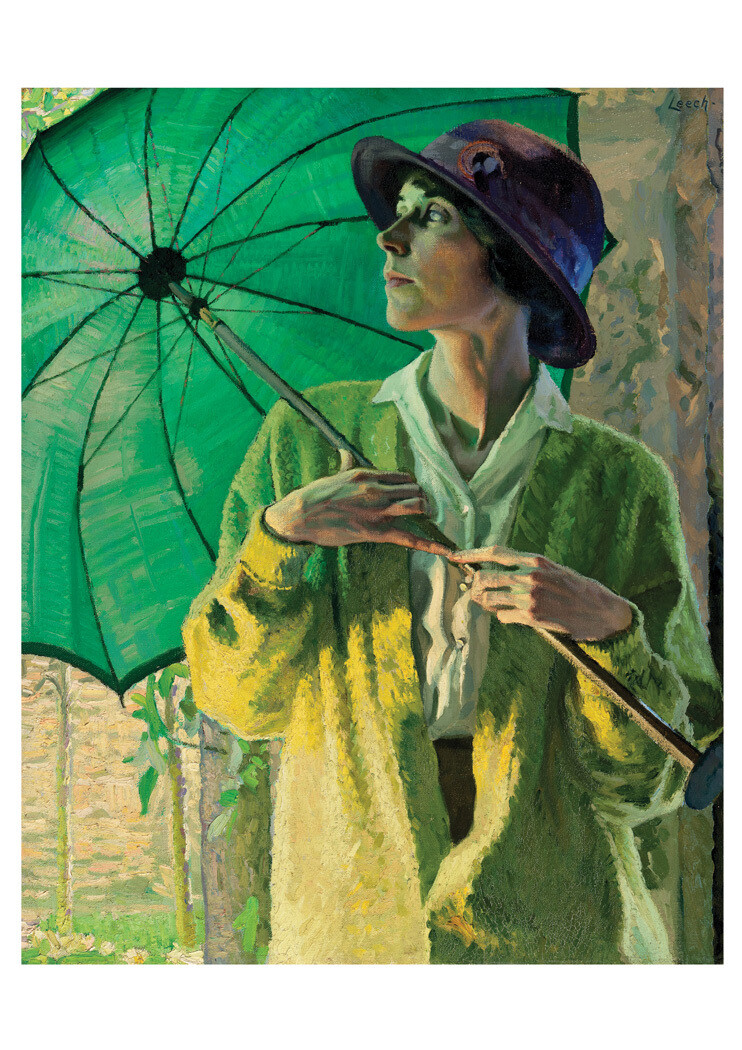 William Leech,《The Sunshade》