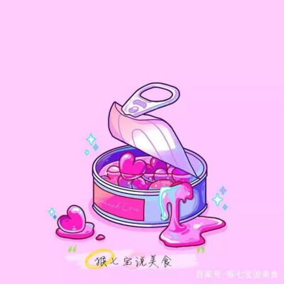 美味佳肴插画设计