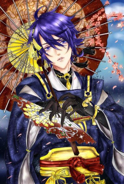 刀剑乱舞，动漫漫画手绘古风绘画