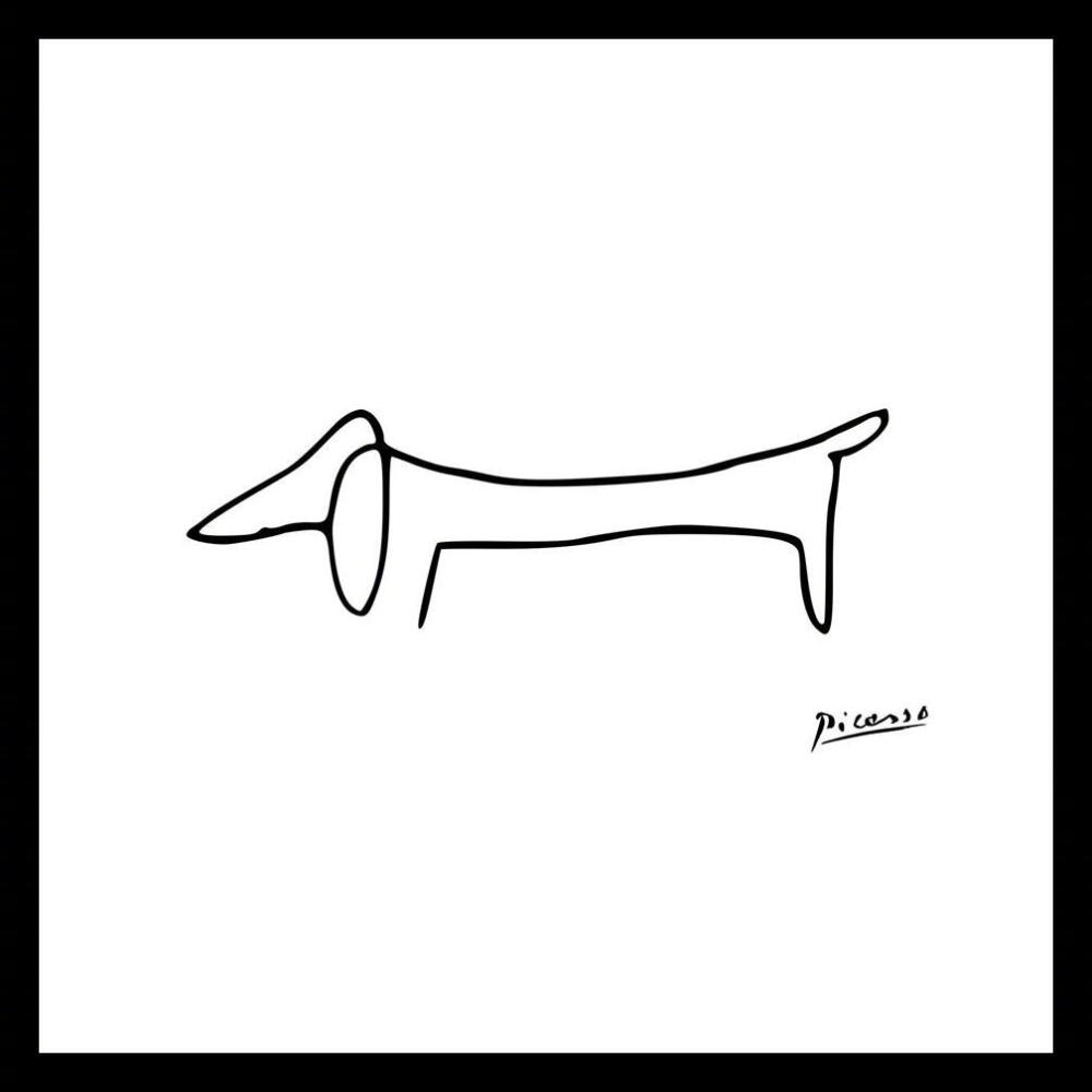 Picasso Line Drawing