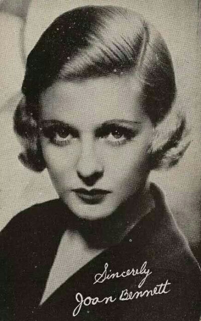 琼贝内特
Joan Bennett 1910-1990年
美国女演员