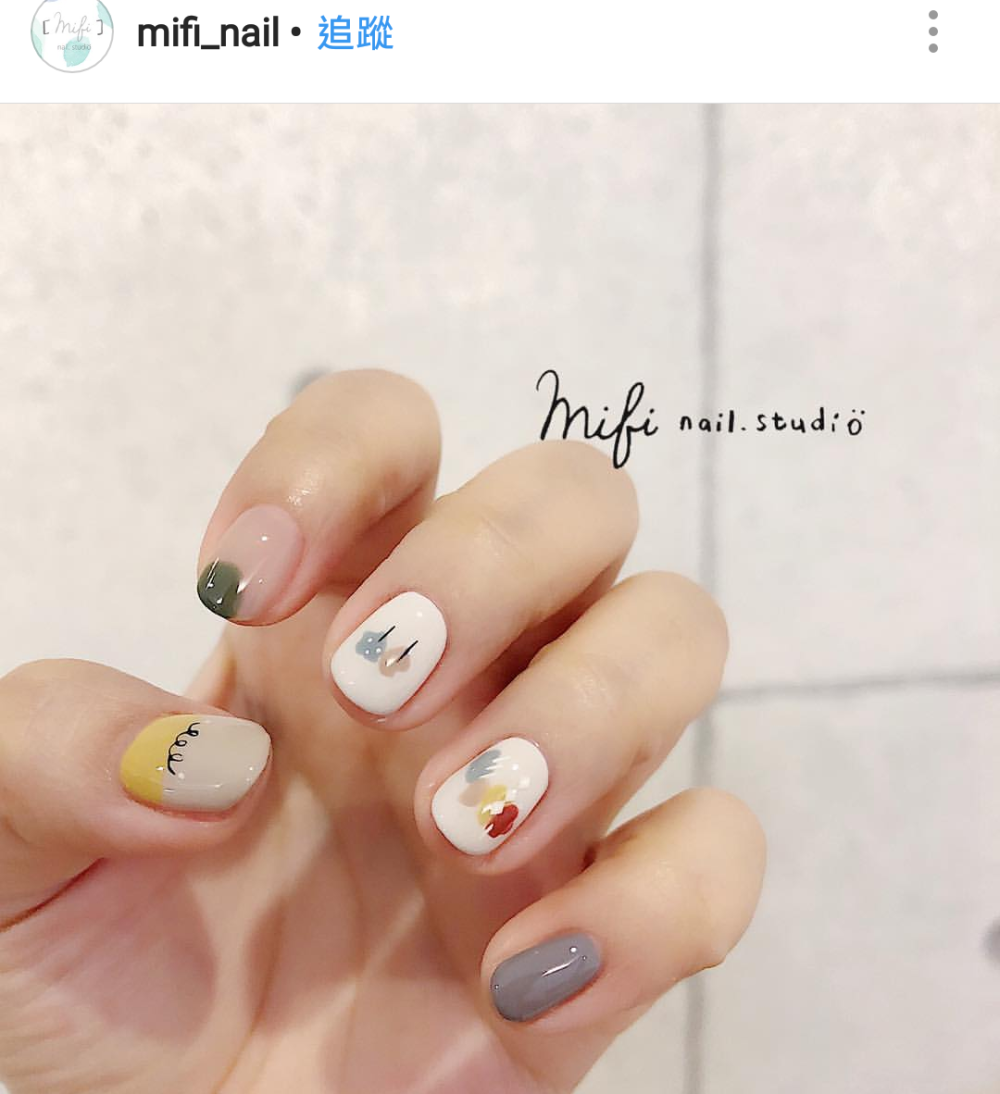 Ins 美甲
