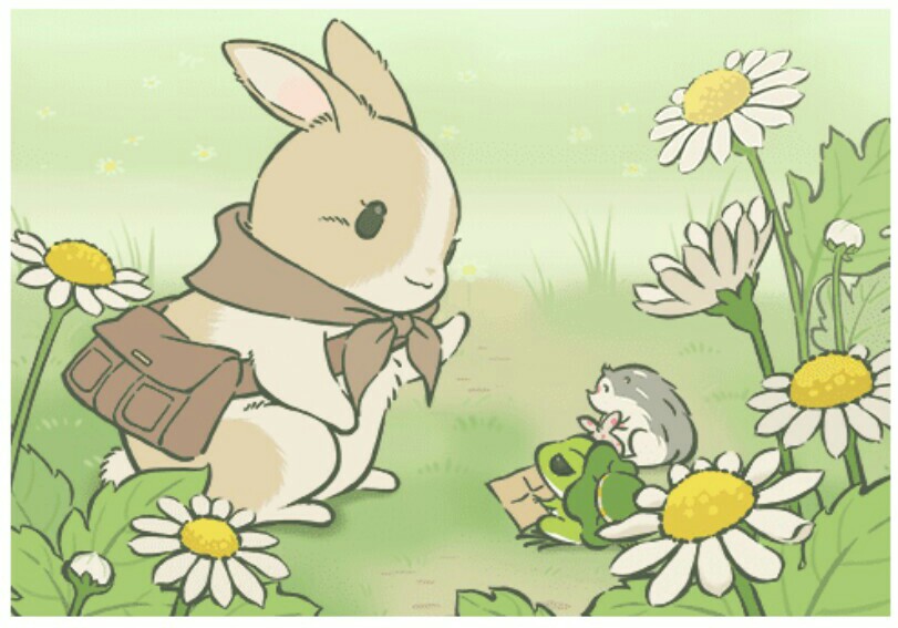 旅行青蛙中国之旅(小柏和小海❤)