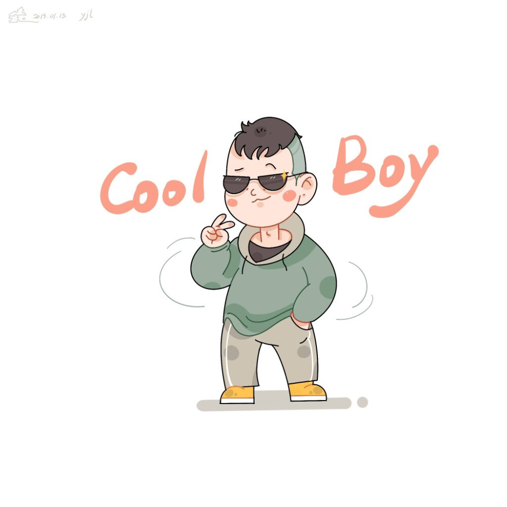 cool boy!
要一直酷酷的呦！