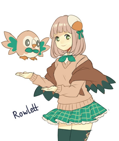 木木枭／モクロー／Rowlet