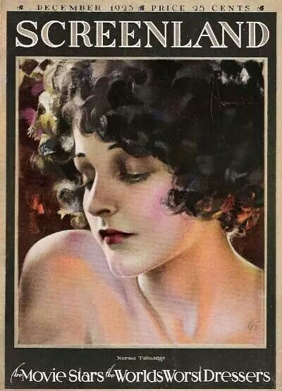 诺玛塔尔梅奇
Norma Talmadge 1893-1957年
美国默片女演员