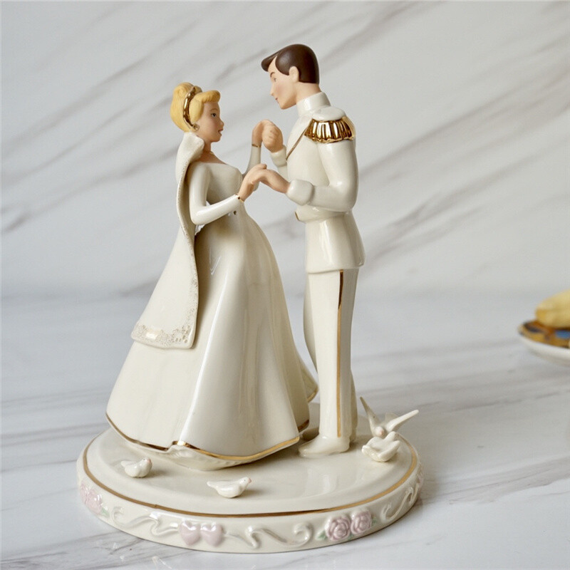辛格瑞拉灰姑娘的婚礼 美国lenox正品原单外贸陶瓷 结婚礼物收藏