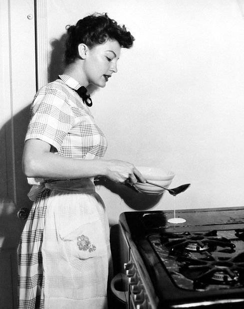 #Ava Gardner# 艾娃教你做pancakes